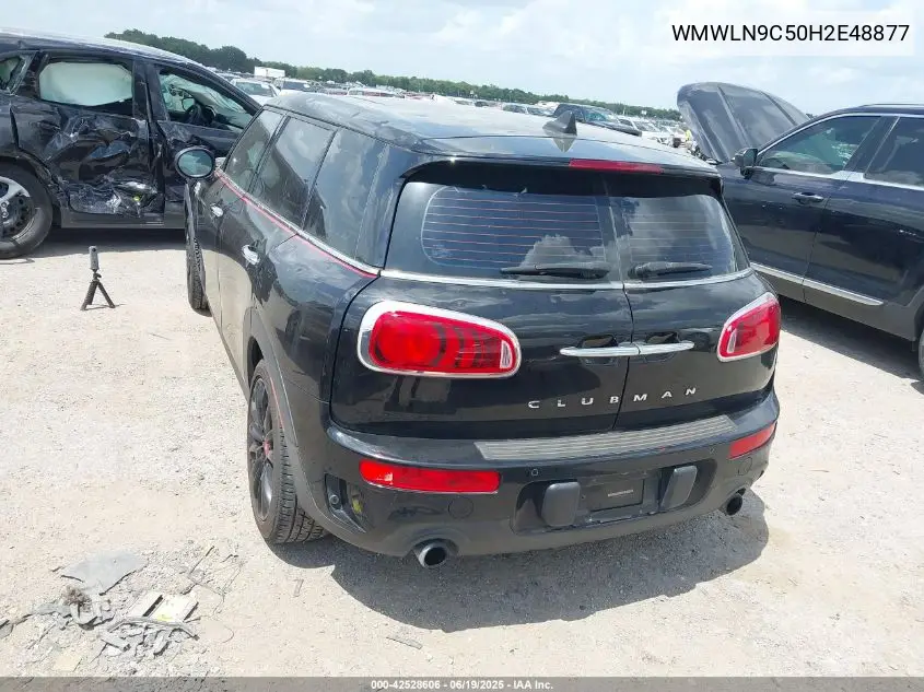 2017 Mini Clubman Cooper S VIN: WMWLN9C50H2E48877 Lot: 42528606