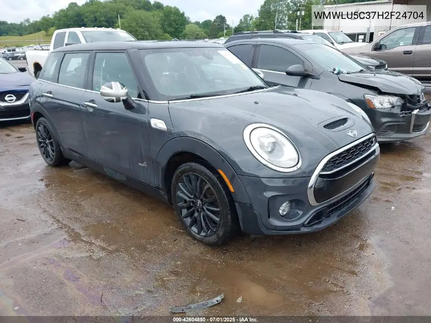2017 Mini Clubman Cooper S VIN: WMWLU5C37H2F24704 Lot: 42604850