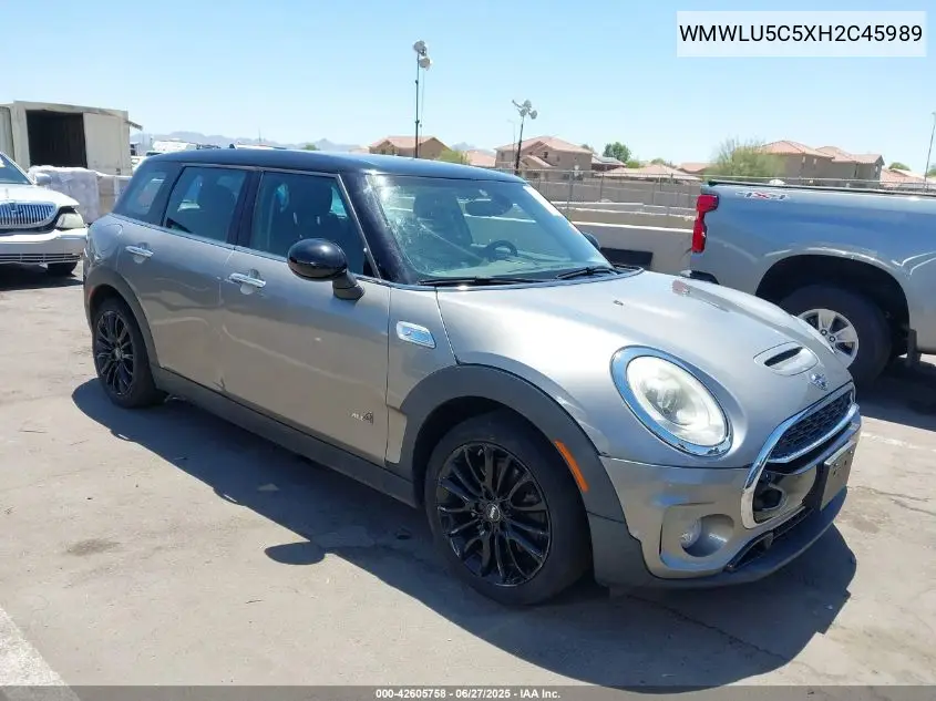 2017 Mini Clubman Cooper S VIN: WMWLU5C5XH2C45989 Lot: 42605758