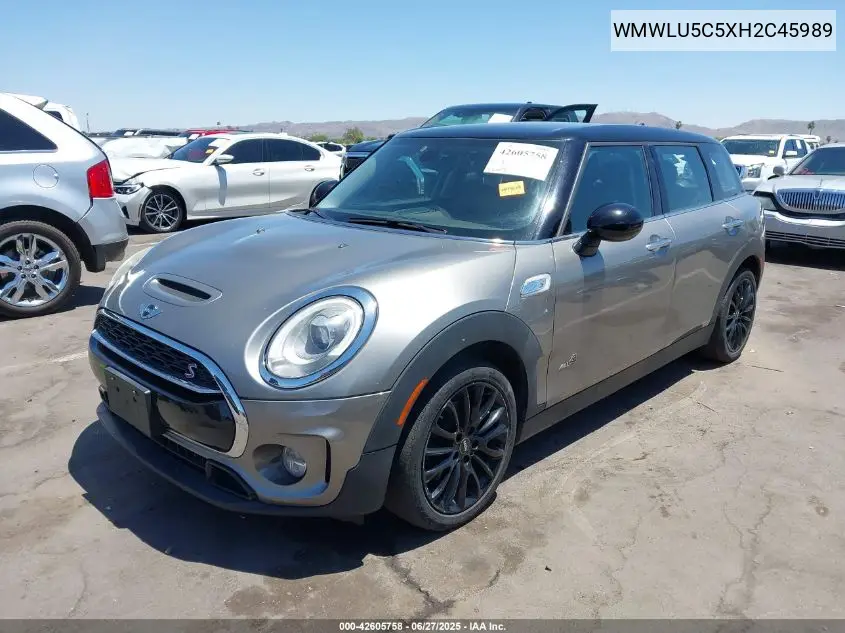 2017 Mini Clubman Cooper S VIN: WMWLU5C5XH2C45989 Lot: 42605758