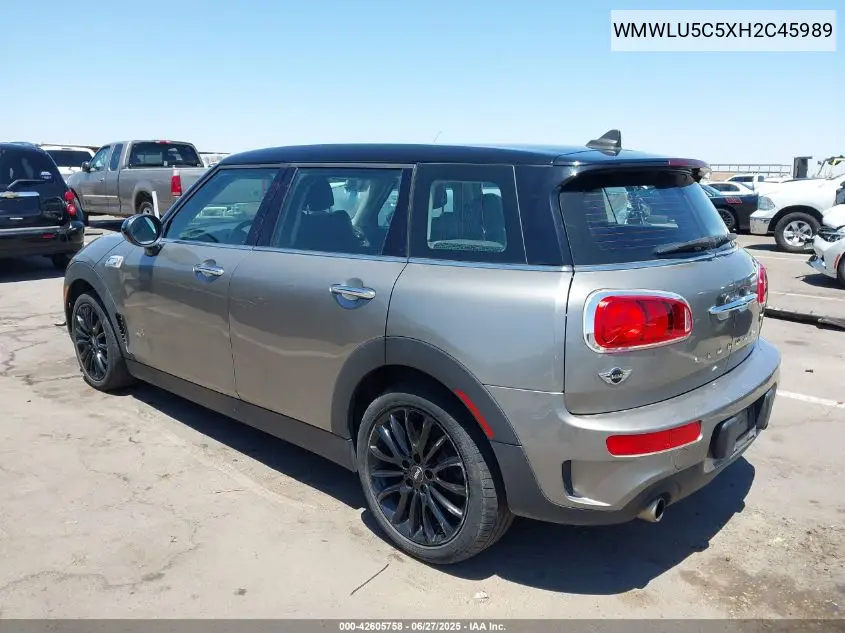 2017 Mini Clubman Cooper S VIN: WMWLU5C5XH2C45989 Lot: 42605758
