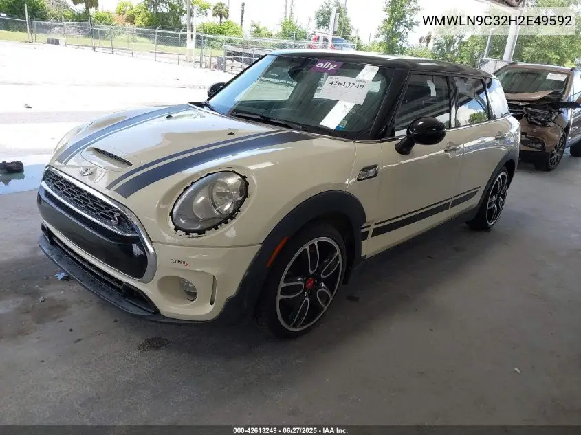 2017 Mini Clubman Cooper S VIN: WMWLN9C32H2E49592 Lot: 42613249
