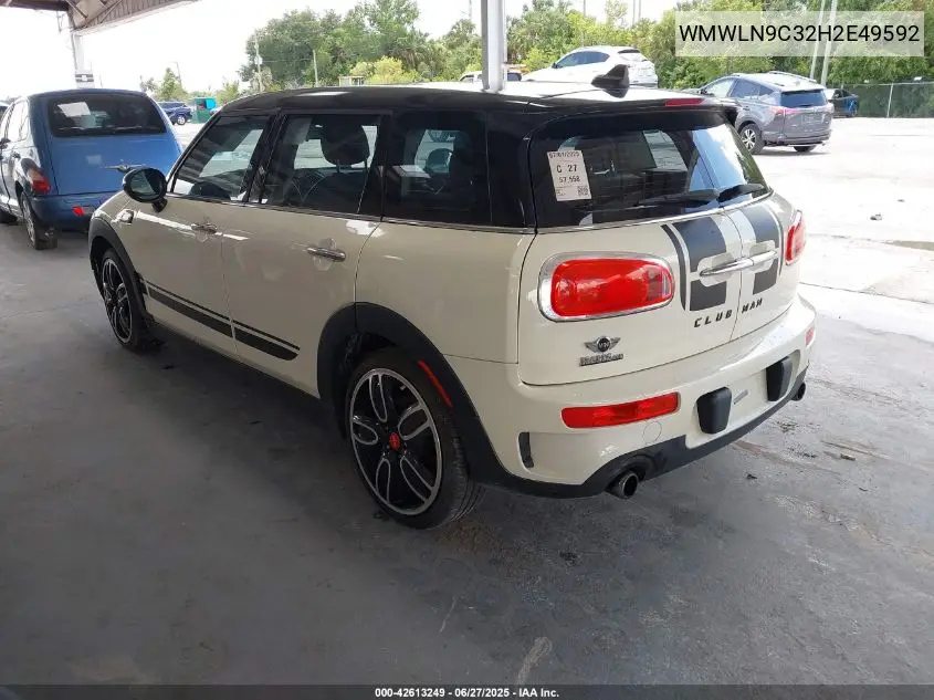 2017 Mini Clubman Cooper S VIN: WMWLN9C32H2E49592 Lot: 42613249