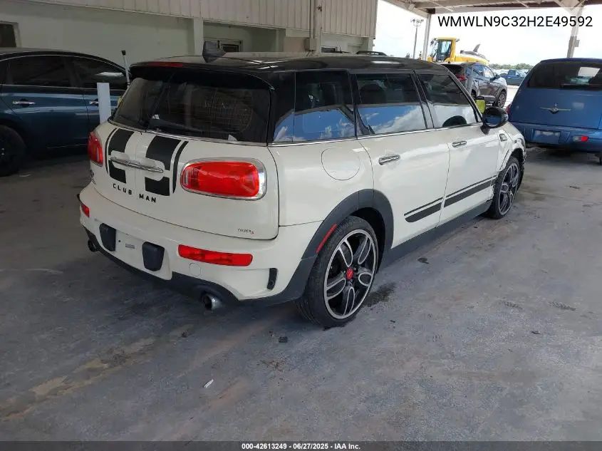 2017 Mini Clubman Cooper S VIN: WMWLN9C32H2E49592 Lot: 42613249