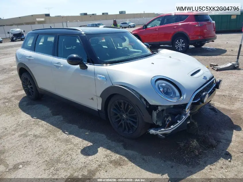 2019 Mini Clubman Cooper S VIN: WMWLU5C5XK2G04796 Lot: 41894236