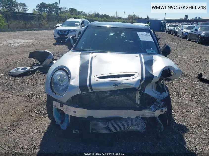2019 Mini Clubman Cooper S VIN: WMWLN9C57K2H60248 Lot: 42111586