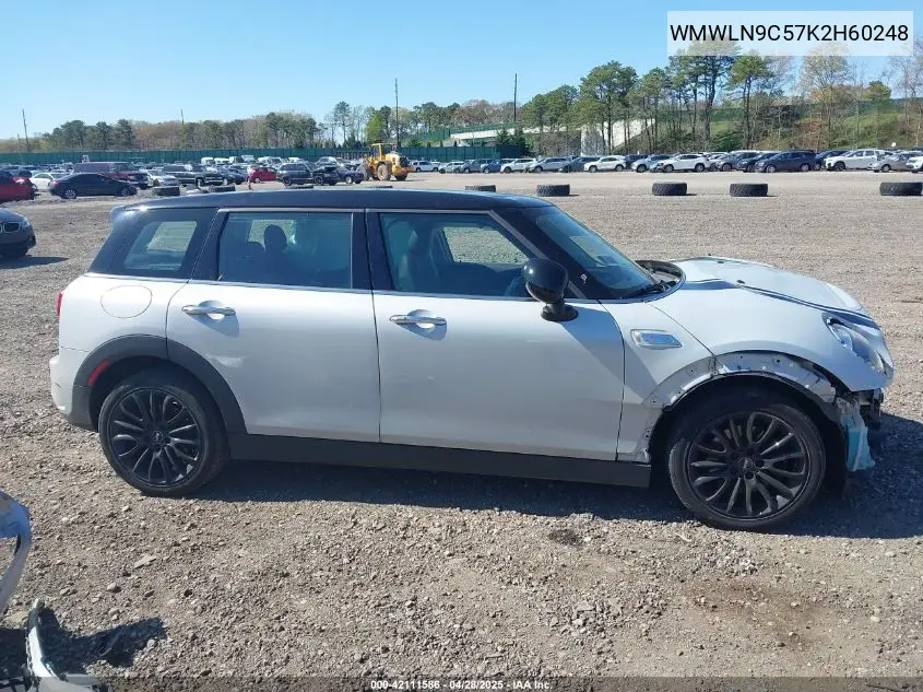 2019 Mini Clubman Cooper S VIN: WMWLN9C57K2H60248 Lot: 42111586