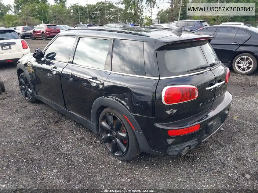 2019 Mini Clubman Cooper S VIN: WMWLU5C57K2G03847 Lot: 42745827