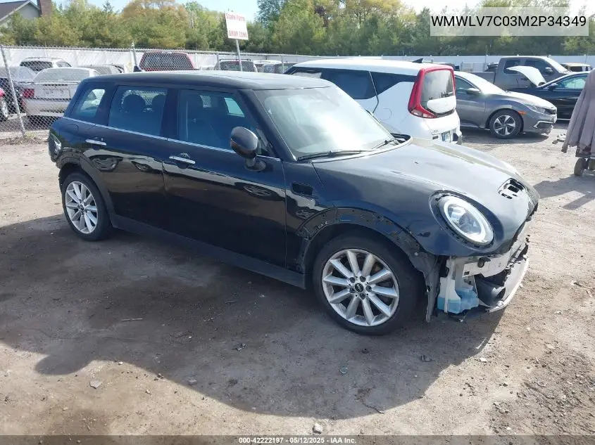 2021 Mini Clubman Cooper S VIN: WMWLV7C03M2P34349 Lot: 42222197