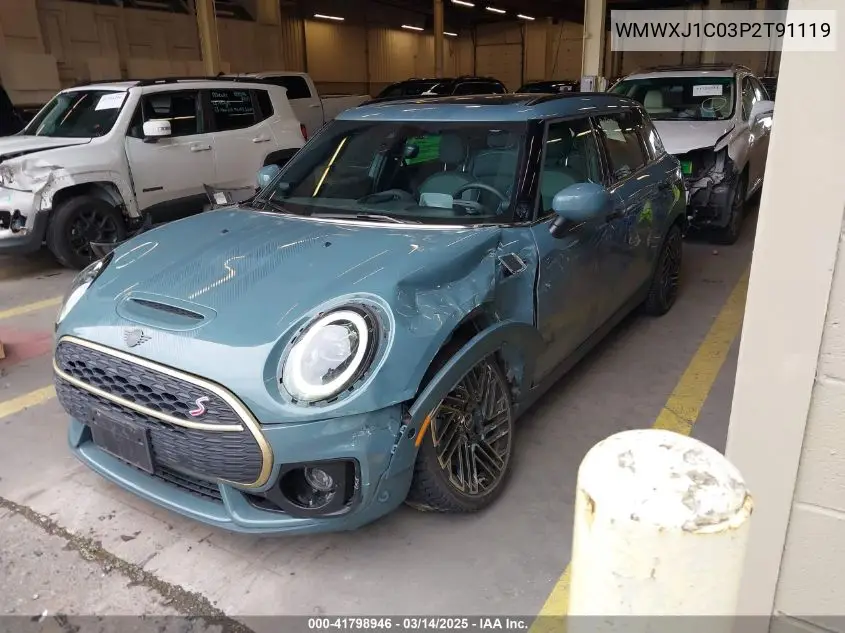 2023 Mini Clubman Cooper S VIN: WMWXJ1C03P2T91119 Lot: 41798946