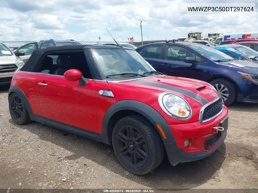 2013 Mini Convertible Cooper S VIN: WMWZP3C50DT297624 Lot: 42558374