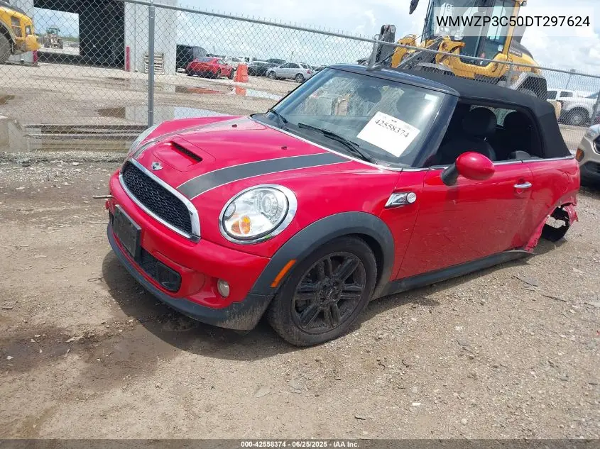 2013 Mini Convertible Cooper S VIN: WMWZP3C50DT297624 Lot: 42558374