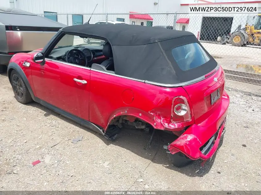2013 Mini Convertible Cooper S VIN: WMWZP3C50DT297624 Lot: 42558374