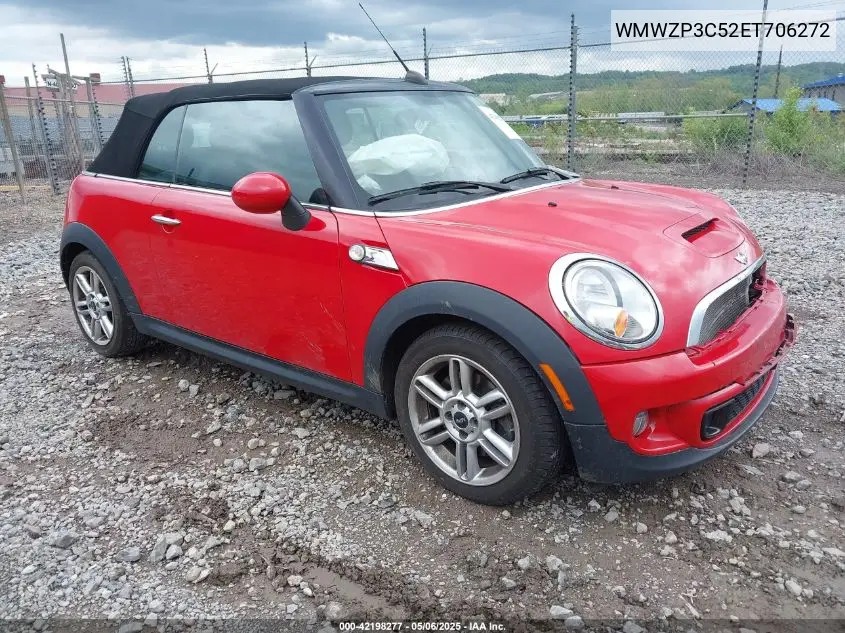 2014 Mini Convertible Cooper S VIN: WMWZP3C52ET706272 Lot: 42198277