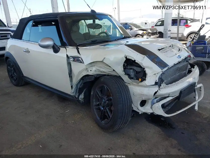 2014 Mini Convertible Cooper S VIN: WMWZP3C5XET706911 Lot: 42217410