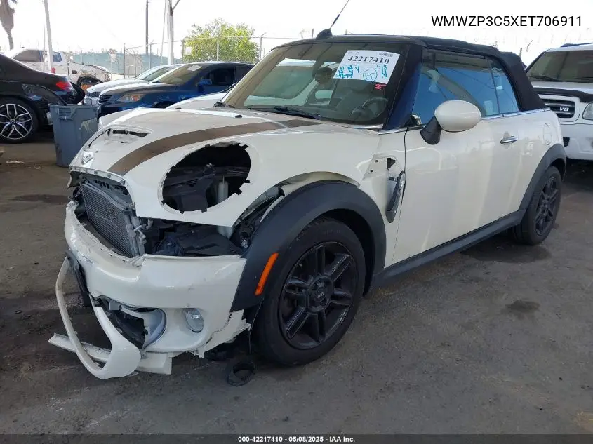 2014 Mini Convertible Cooper S VIN: WMWZP3C5XET706911 Lot: 42217410