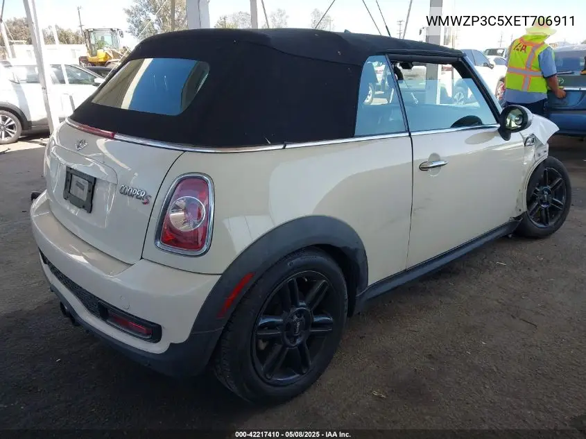 2014 Mini Convertible Cooper S VIN: WMWZP3C5XET706911 Lot: 42217410