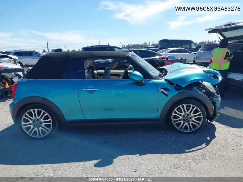 2016 Mini Convertible Cooper VIN: WMWWG5C5XG3A83276 Lot: 41864830