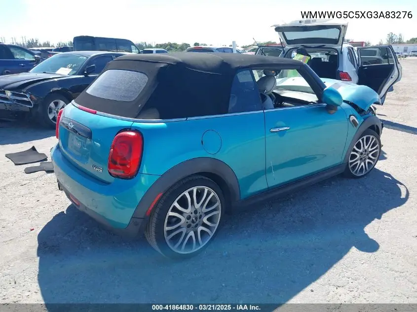 2016 Mini Convertible Cooper VIN: WMWWG5C5XG3A83276 Lot: 41864830