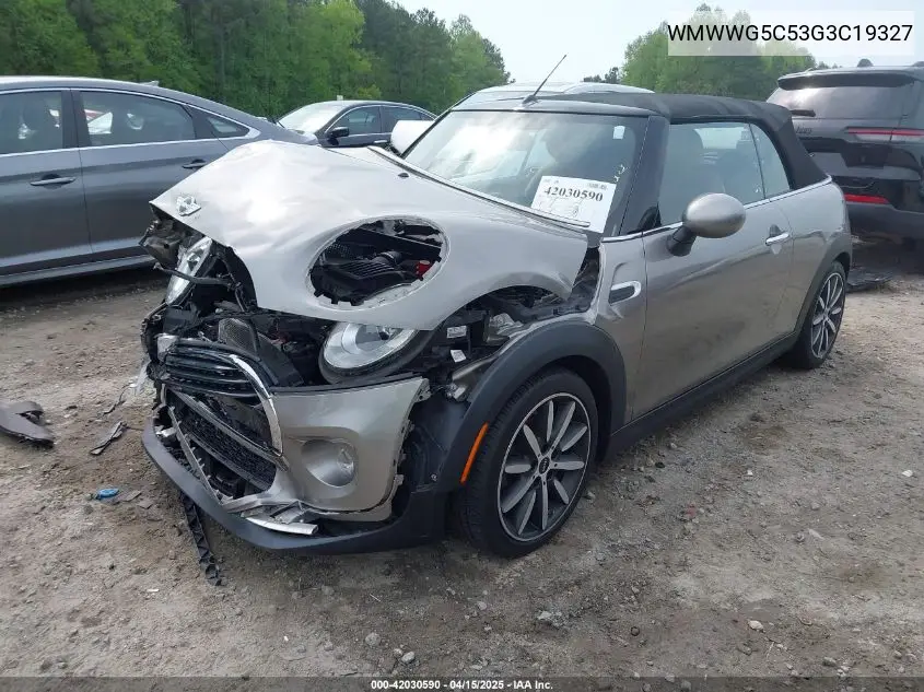 2016 Mini Convertible Cooper VIN: WMWWG5C53G3C19327 Lot: 42030590