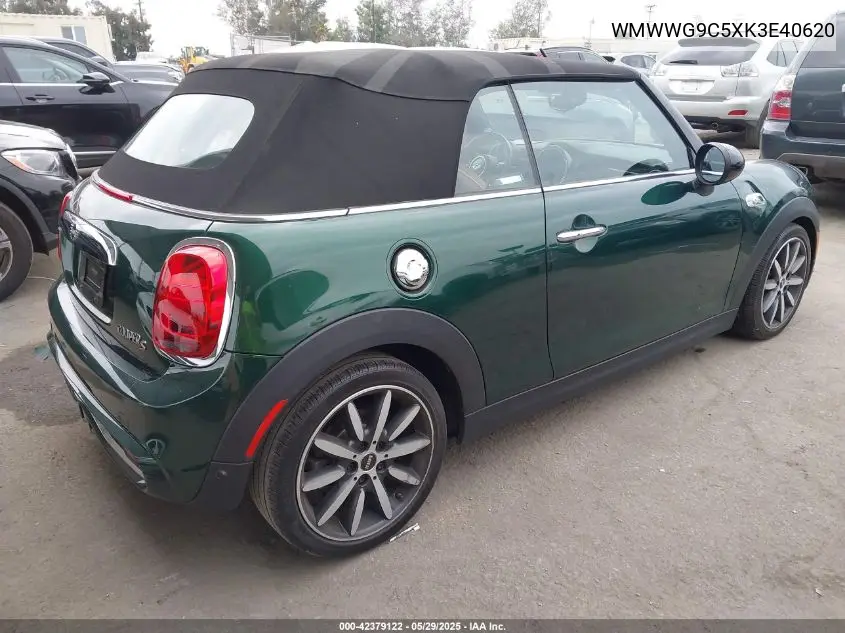 2019 Mini Convertible Cooper S VIN: WMWWG9C5XK3E40620 Lot: 42379122