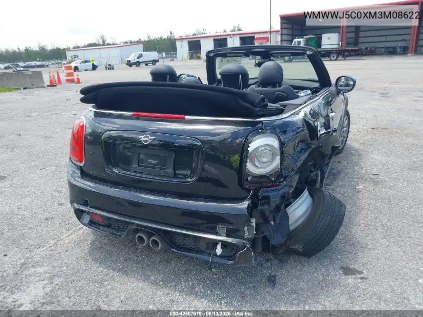 2021 Mini Convertible Cooper S VIN: WMWWJ5C0XM3M08622 Lot: 42507679