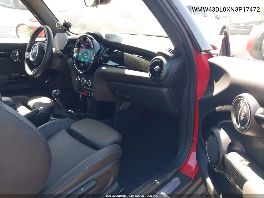 2022 Mini Convertible Cooper S VIN: WMW43DL0XN3P17472 Lot: 42050605