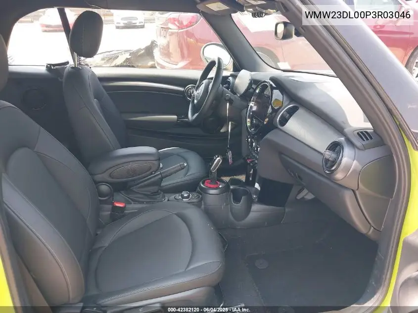 2023 Mini Convertible Cooper VIN: WMW23DL00P3R03046 Lot: 42382120