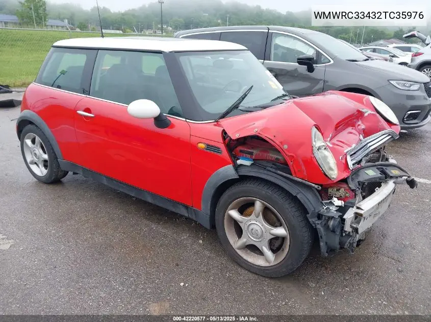 wmwrc33432tc35976 WMWRC33432TC35976 2002 Mini Cooper