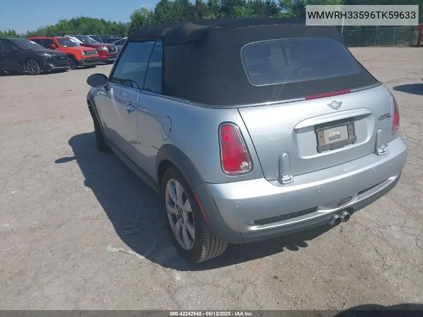 2006 Mini Cooper S VIN: WMWRH33596TK59633 Lot: 42242545