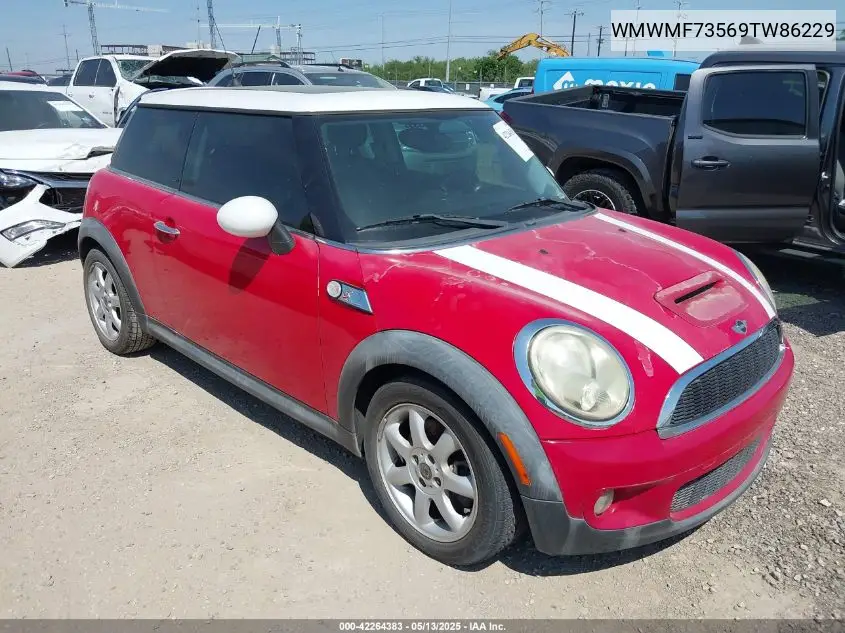 2009 Mini Cooper S VIN: WMWMF73569TW86229 Lot: 42264383