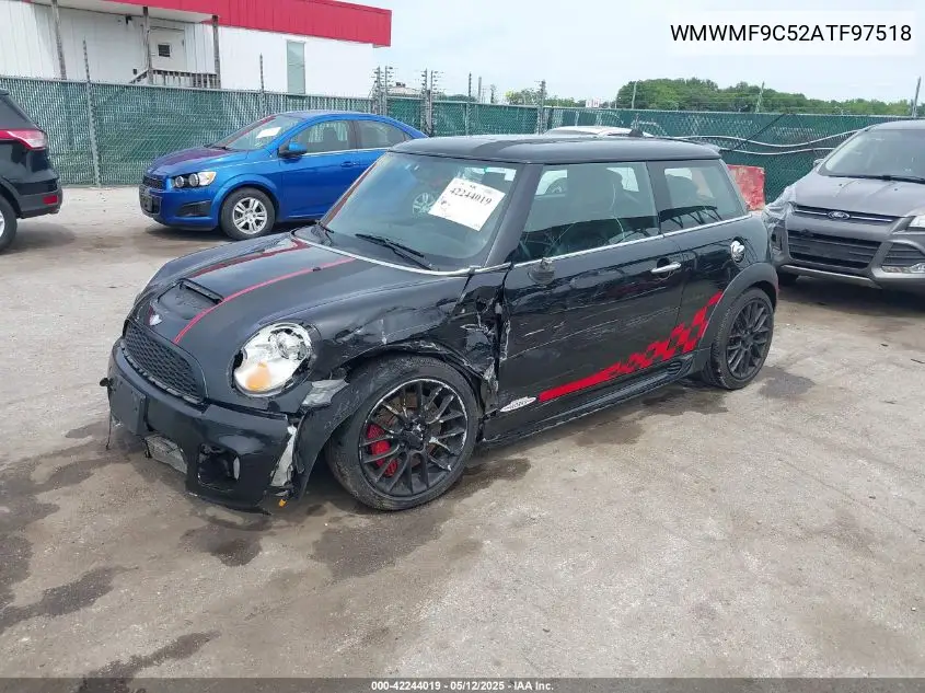2010 Mini John Cooper Works VIN: WMWMF9C52ATF97518 Lot: 42244019