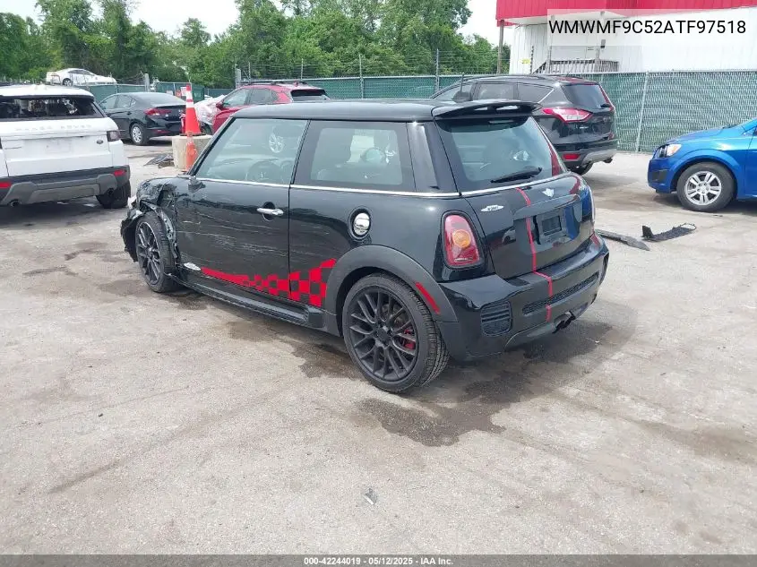 2010 Mini John Cooper Works VIN: WMWMF9C52ATF97518 Lot: 42244019