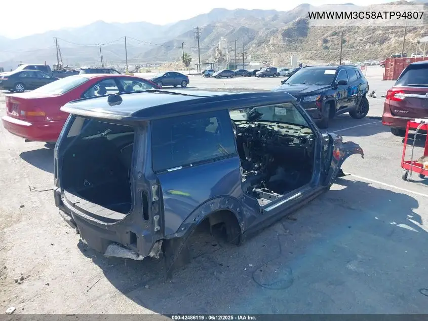 2010 Mini Cooper S Clubman VIN: WMWMM3C58ATP94807 Lot: 42486119