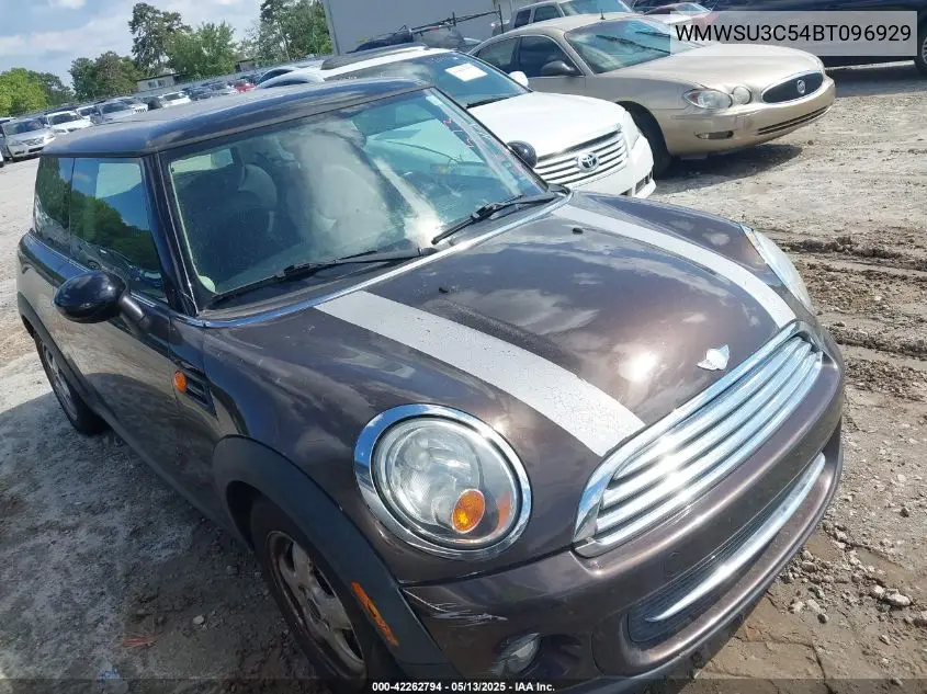 2011 Mini Cooper VIN: WMWSU3C54BT096929 Lot: 42262794