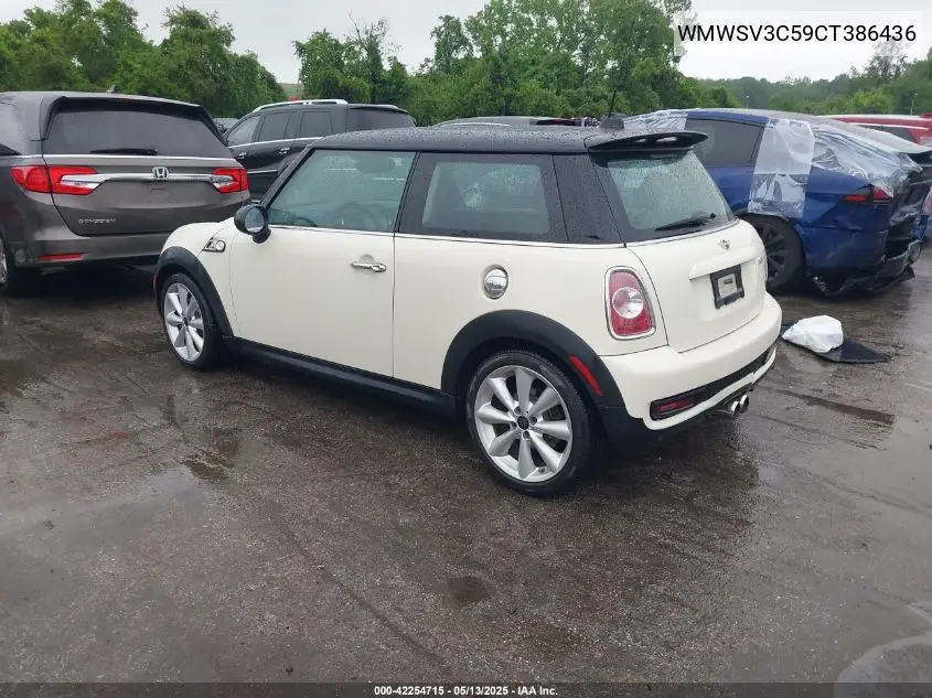 2012 Mini Cooper S VIN: WMWSV3C59CT386436 Lot: 42254715