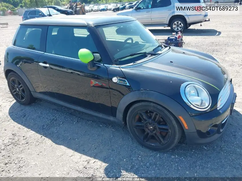 2013 Mini Hardtop Cooper VIN: WMWSU3C54DT689273 Lot: 42501517