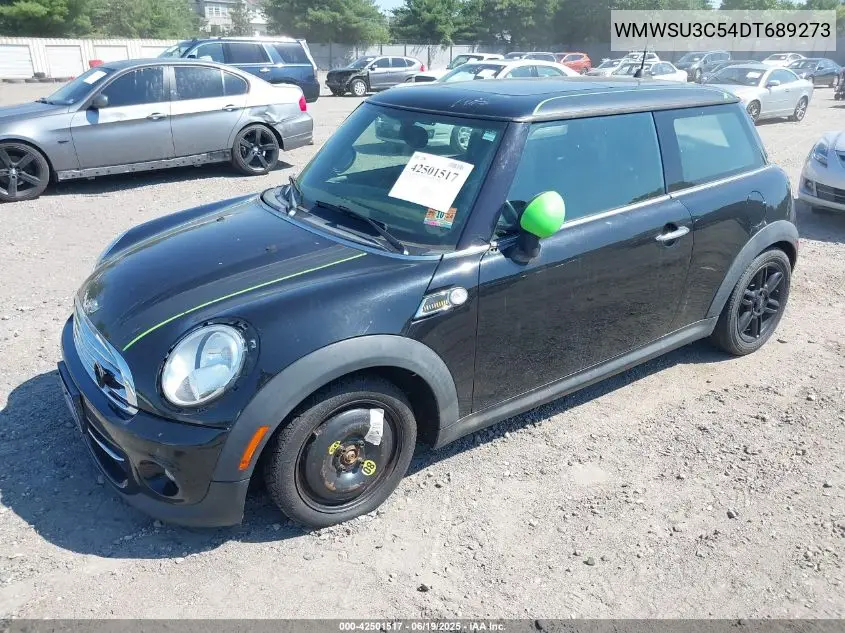 2013 Mini Hardtop Cooper VIN: WMWSU3C54DT689273 Lot: 42501517