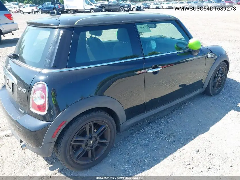 2013 Mini Hardtop Cooper VIN: WMWSU3C54DT689273 Lot: 42501517