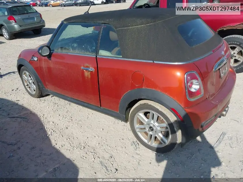 2013 Mini Convertible Cooper S VIN: WMWZP3C5XDT297484 Lot: 42539289
