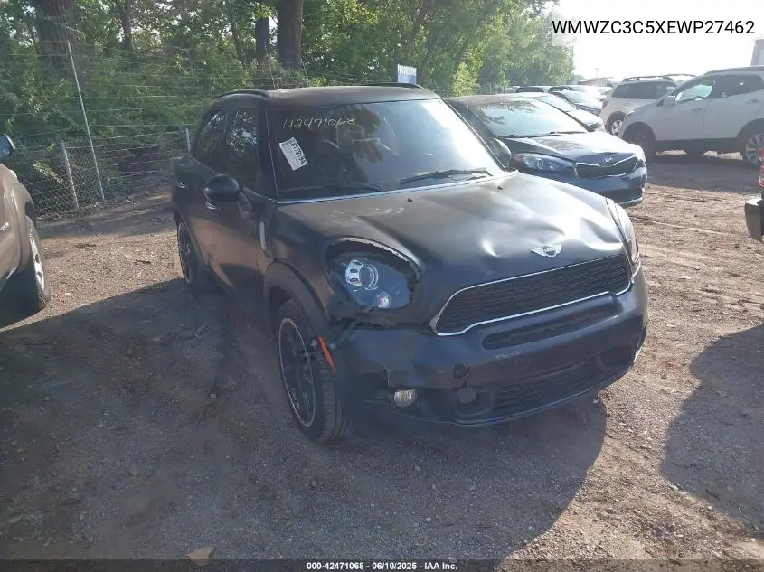 2014 Mini Countryman Cooper S VIN: WMWZC3C5XEWP27462 Lot: 42471068