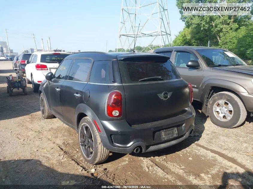 2014 Mini Countryman Cooper S VIN: WMWZC3C5XEWP27462 Lot: 42471068
