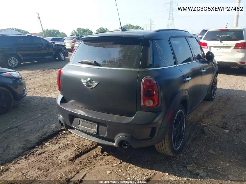 2014 Mini Countryman Cooper S VIN: WMWZC3C5XEWP27462 Lot: 42471068