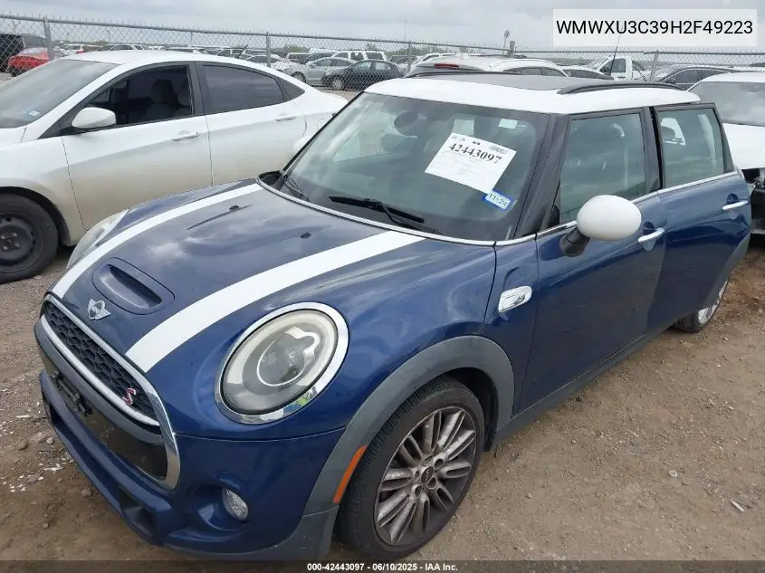 2017 Mini Hardtop Cooper S VIN: WMWXU3C39H2F49223 Lot: 42443097