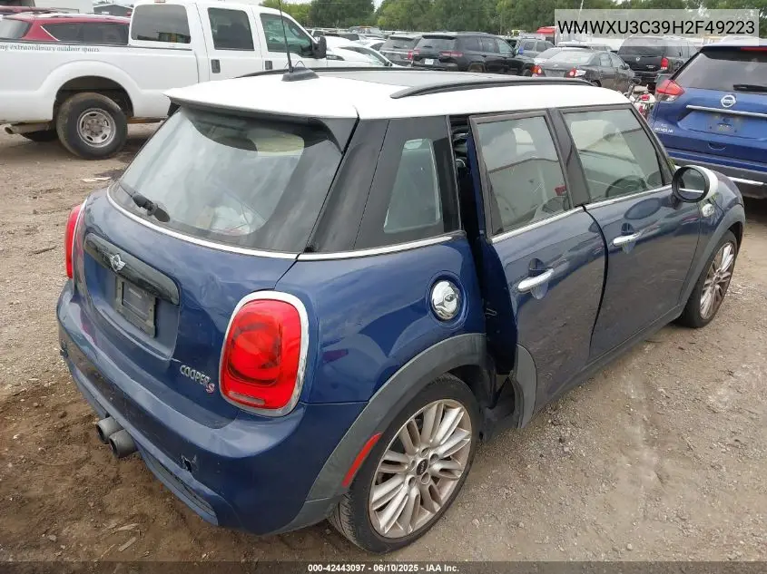 2017 Mini Hardtop Cooper S VIN: WMWXU3C39H2F49223 Lot: 42443097