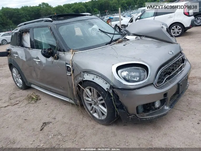 2017 Mini Countryman Cooper S VIN: WMZYT5C36H3D79838 Lot: 42555948