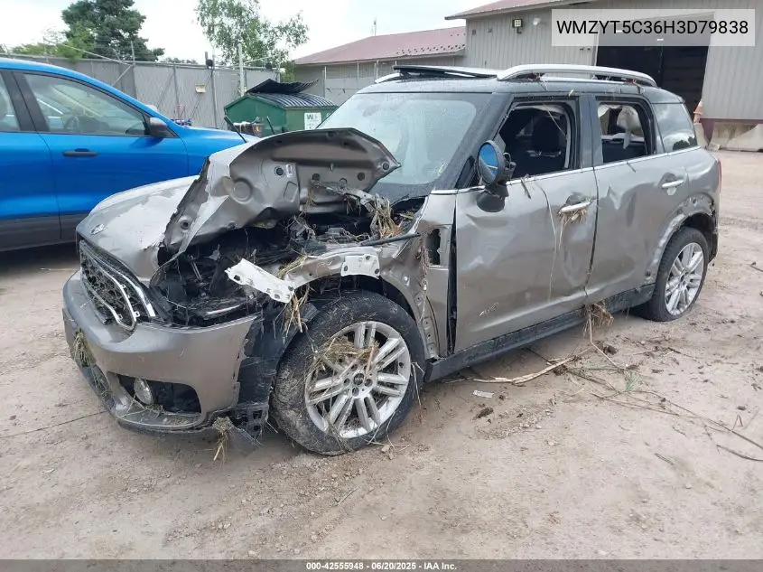 2017 Mini Countryman Cooper S VIN: WMZYT5C36H3D79838 Lot: 42555948