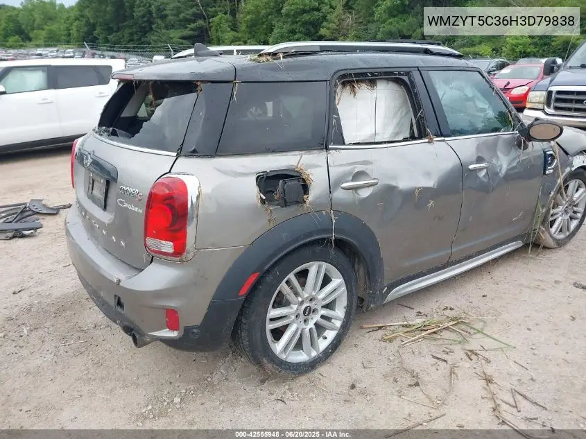2017 Mini Countryman Cooper S VIN: WMZYT5C36H3D79838 Lot: 42555948