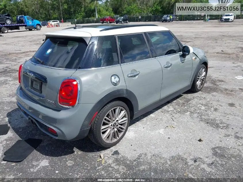 2018 Mini Hardtop Cooper S VIN: WMWXU3C55J2F51056 Lot: 42484892