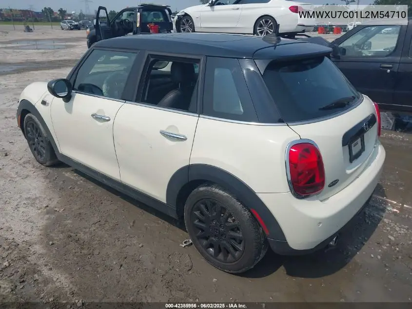 2020 Mini Hardtop Cooper VIN: WMWXU7C01L2M54710 Lot: 42385956